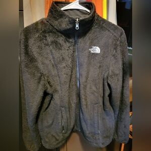Womens North Face Fuzzy Fleece Jacket